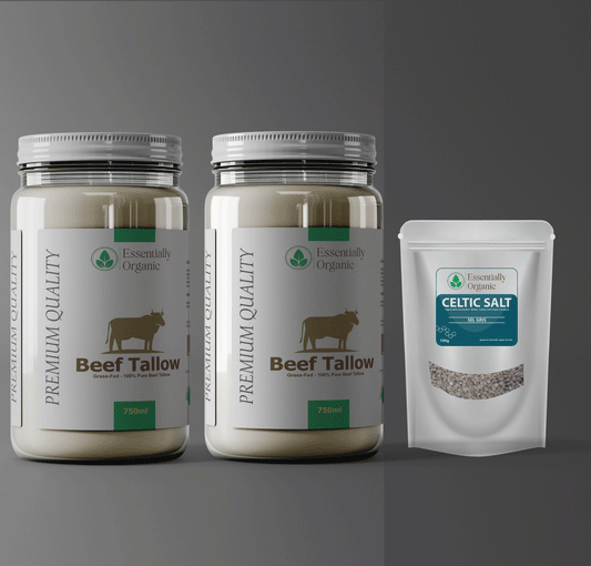 Z - 2X 750ml Beef Tallow + 100g Celtic Salt