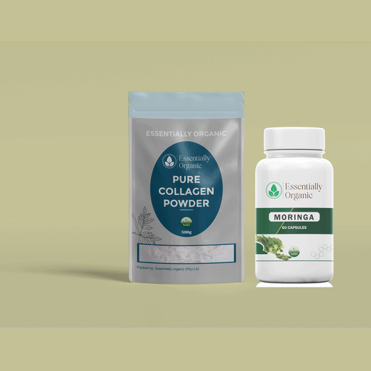 Moringa Capsules 60 + Collagen Powder 200g