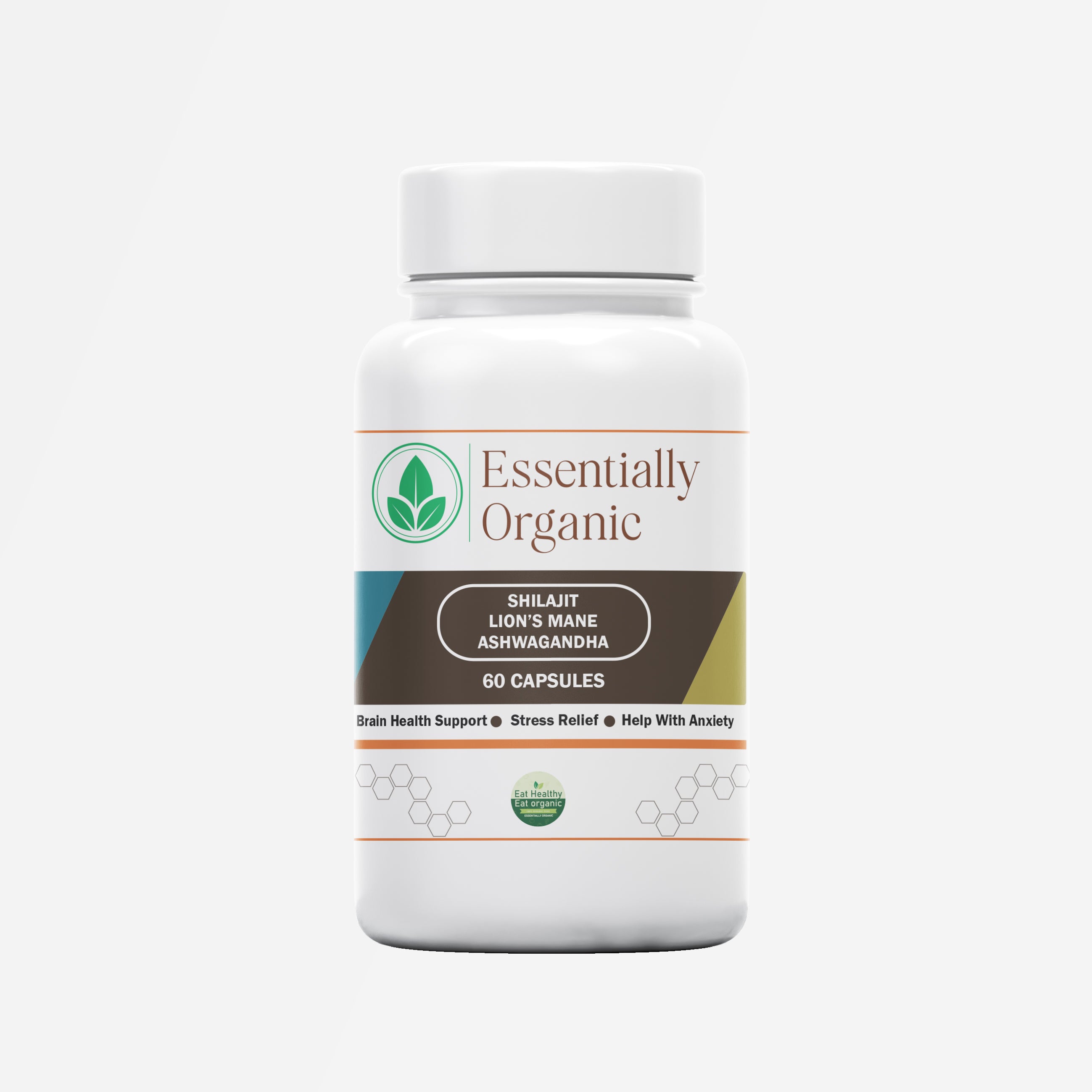 Shilajit + Lion's Mane + Ashwagandha Blend 500Mg